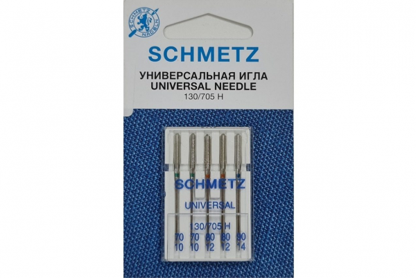 Иглы Schmetz универсальные (70x2, 80x2, 90x1), 5 шт в Мценске