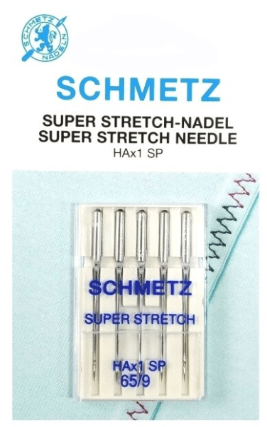 Иглы Schmetz супер-стрейч HAx1 SP 65/9, 5 шт в Мценске