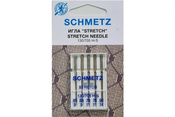 Иглы Schmetz стрейч combi (65x2, 75x2, 90x1), 5 шт в Мценске